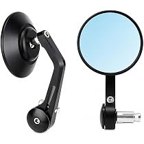 Amazon | SEMIMO バイク バーエンドミラー CNC仕上げ 22mmハンドル汎用